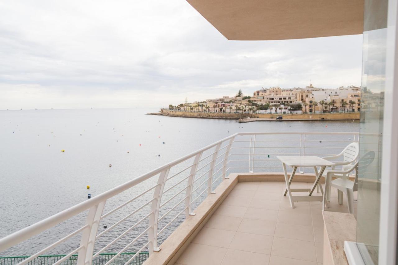 Riviera Holiday Apartments - Seafront - Wifi Marsaskala Buitenkant foto