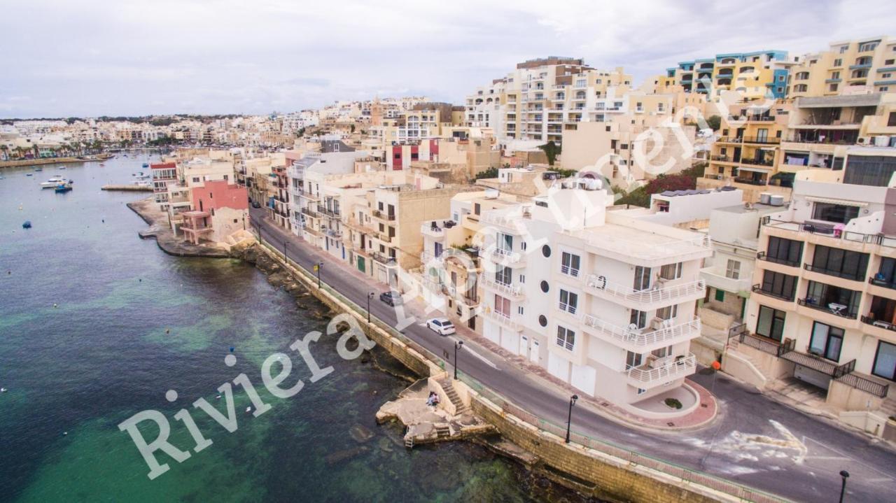 Riviera Holiday Apartments - Seafront - Wifi Marsaskala Buitenkant foto